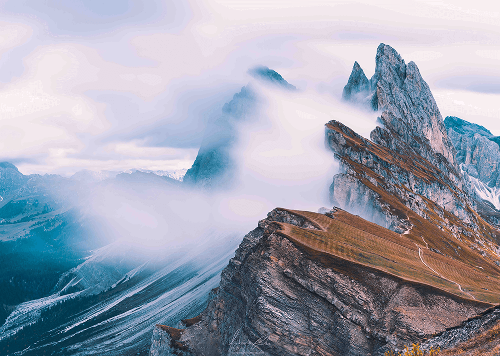 Seceda, Dolomitas, Itália